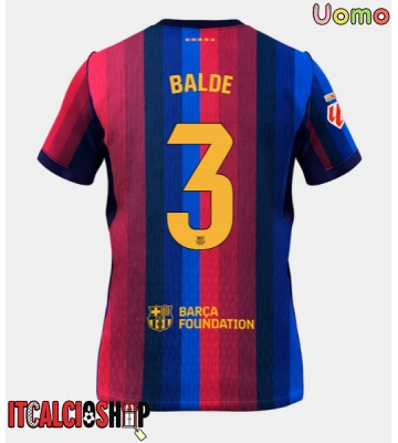 Barcelona Alejandro Balde #3 Prima Maglia 2026-27 Manica Corta